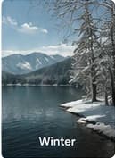 Cultus Lake in winter — a quiet off-season stay near the Maple Bay cabins.